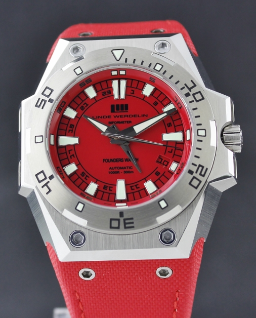 (image for) LINDE WERDELIN LIMITED EDITION "2 TIMER" AUTOMATIC WATCH